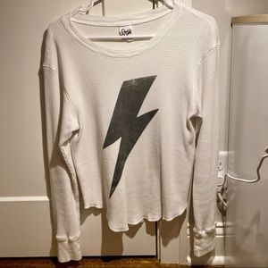 Anthropologie Lightning Bolt Henley